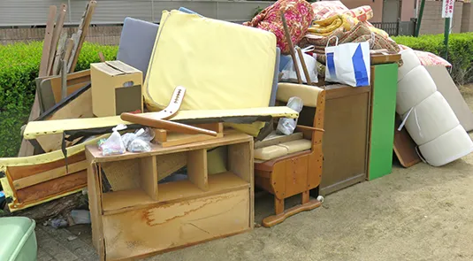 残置物をまとめて回収！