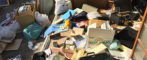 ゴミ屋敷の片付け