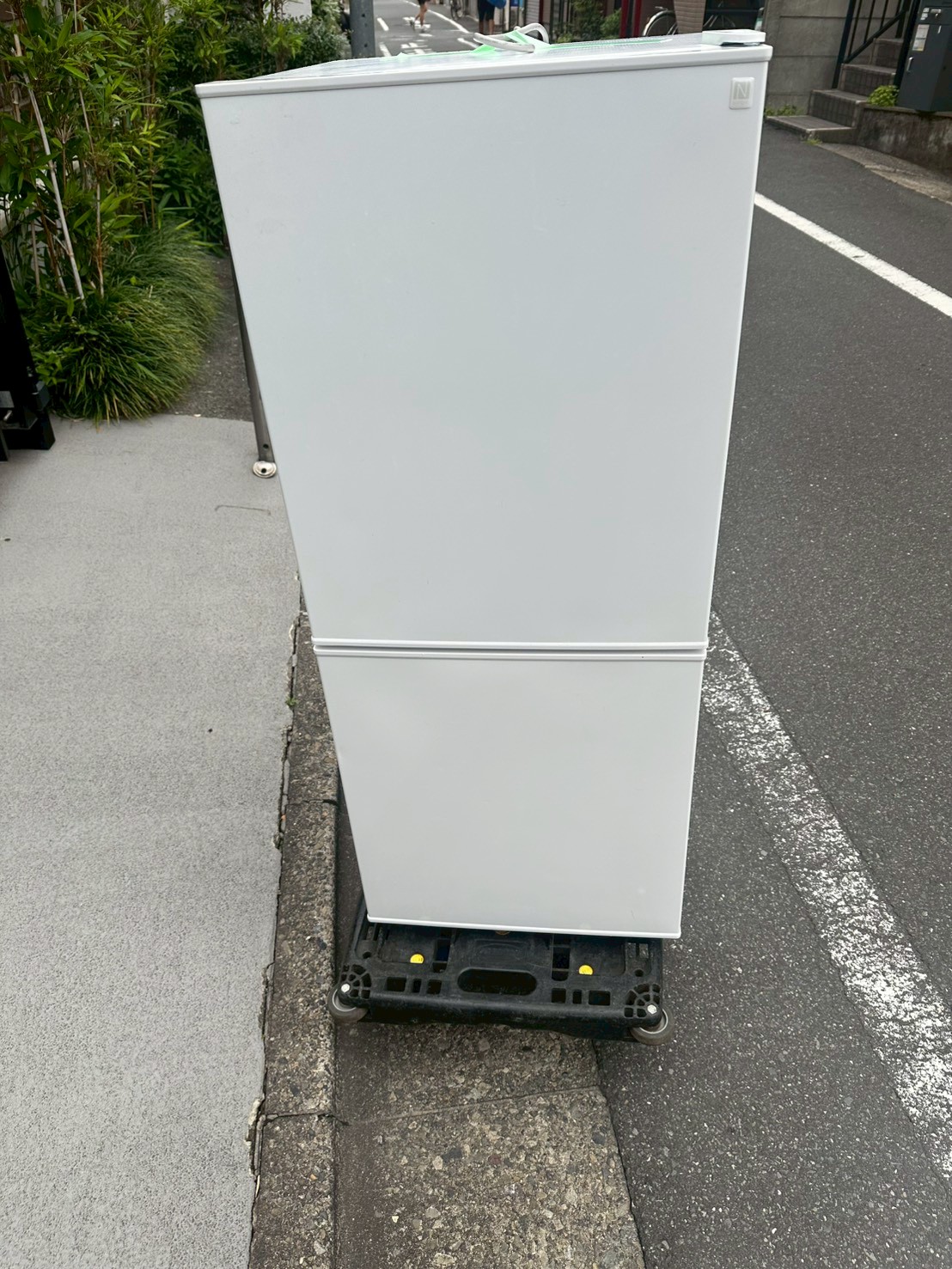 埼玉県草加市でニトリ 2ドア冷蔵庫 を不用品買取 2024年製のため適正