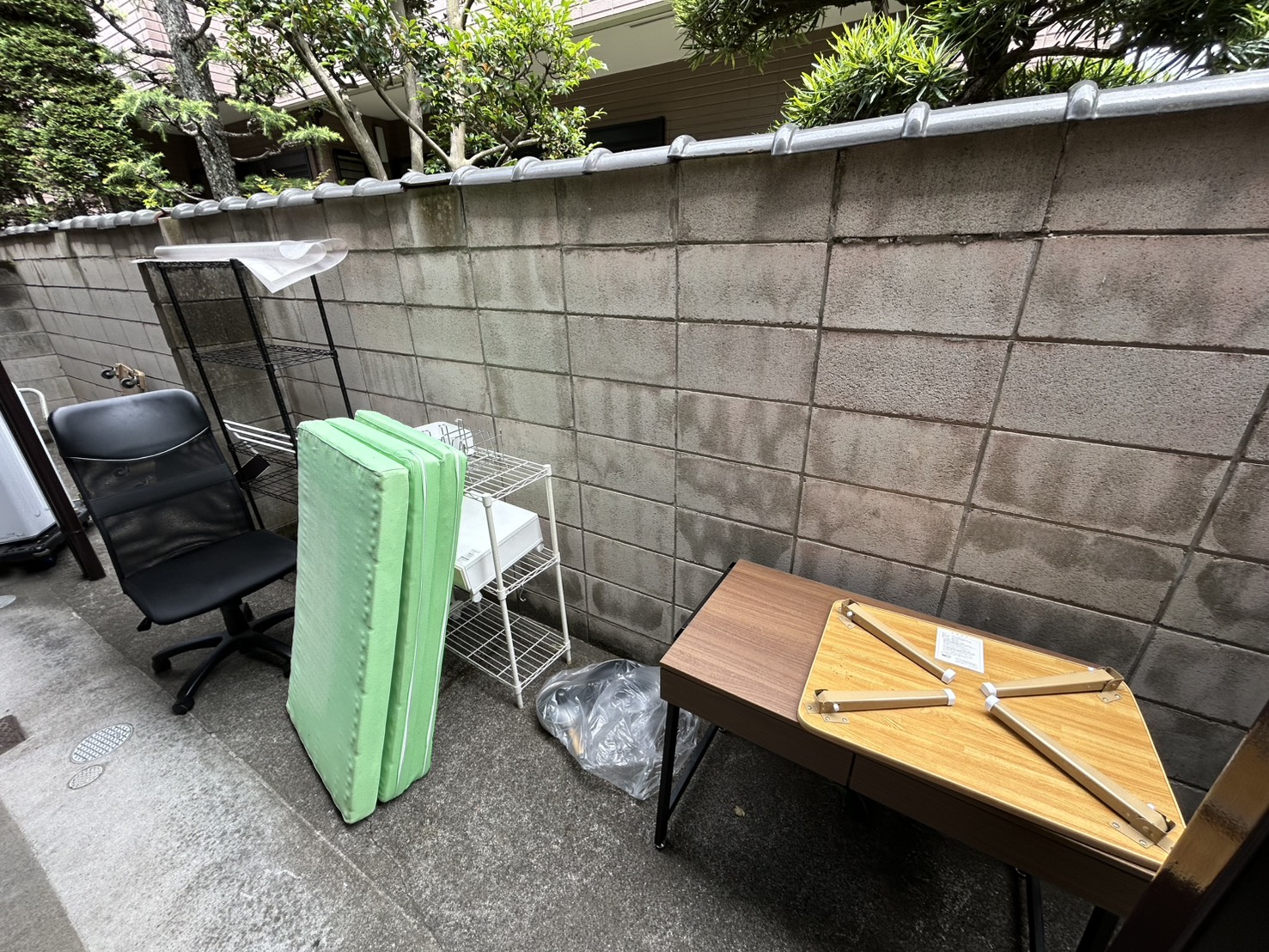 作業前の写真 